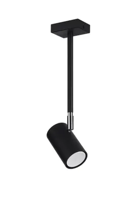 Zdjęcie produktu dla Reflektor spot NORANO czarny 1xGU10x10W metal wym:33x6x10cm IP20 Sollux Lighting