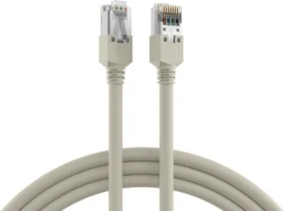 Image de EFB RJ45 Patchkabel F/UTP Cat.5e TM11 UC300  1.00m grau