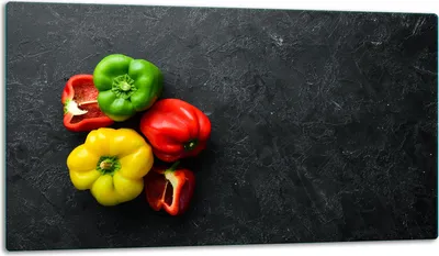 Produktbild von Glasschneidebrett Herdabdeckplatte Glaskeramikkochfeld Universal 52x30 cm Kaffee
