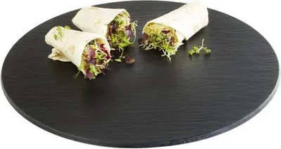 Produktbild von Famanu Serviertablett mit Anti-Rutsch-Füßen - Ø 40 x 1 cm
