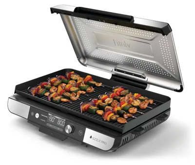Obrázok produktu pre Ninja GX101EU, Čierna, Strieborná, Kov, Plast, Obdĺžnikový, Tlačidlá, Otočné, Keramický, 250 °C