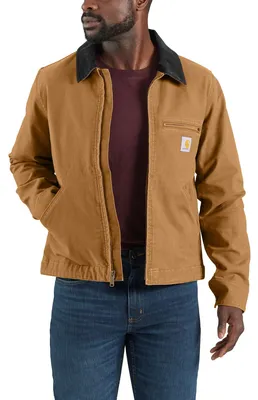 Produktbild von Carhartt 106234 Rugged Flex™ Relaxed Fit Duck Detroit Jacket Carhartt Brown 2XL