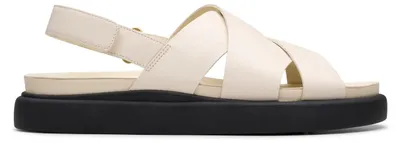Produktbild von Clarks Aristella Sun Sandale für Damen, Farbe: Sandbeige, Material: Leder, Größe: 39 EU