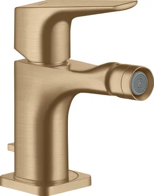Produktbild von Einhebel-Bidetmischer AXOR CITTERIO E DN 15 m HGri m ZAG 1 1/4Zoll brushed bro brushed bronze