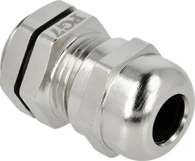 Zdjęcie produktu dla DELOCK Przelotka kablowa PG7 metalowa