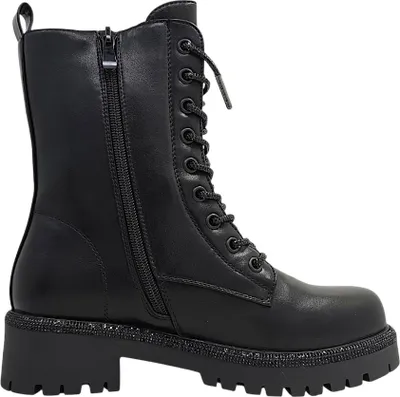 Imagen del producto de La Strada: Botas de cordones para mujer, color negro, para uso casual