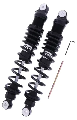 Image de Amortisseur pour Yamaha XT 500, année de fabrication 1976-1989, de marque YSS RZ362-370TR-04-B - Neuf