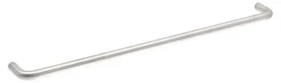 Produktbild von Griff für Möbel aus Edelstahl, Lochabstand 320 mm, gebürsteter Edelstahl, Packung mit 25 Stück