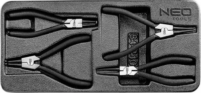 Immagine prodotto di NEO TOOLS Pinze per anelli Seger, set di 4 pezzi.