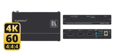 Immagine prodotto di Commutatore automatico KRAMER VS-211H2 2x1 per 4K UHD HDMI (20-80353090)