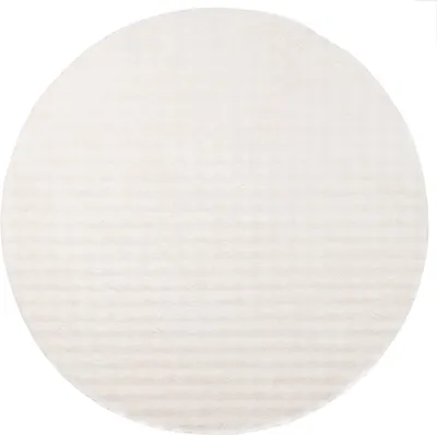 Immagine prodotto di Tappeti quadrati vidaXL SIROLO Crema Ø 120 CM Poliestere