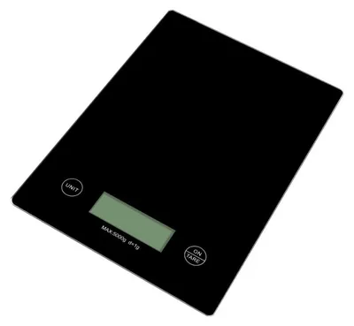 Obrázek produktu pro Kuchyňská váha Rosberg Premium RP51651K, 5 kg, g/ml/lb/oz, TARA, Černá