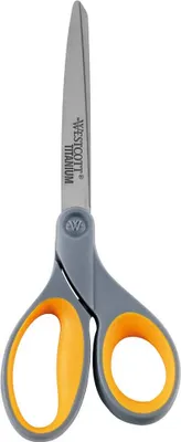 Zdjęcie produktu dla WESTCOTT E-30493 00 WESTCOTT Schere TITANIUM Nitride 23,0 cm
