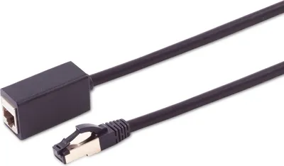 Zdjęcie produktu dla S/CONN 08-44035, 2 m, Cat8.1, S/FTP (S-STP), RJ-45, RJ-45, Czarny