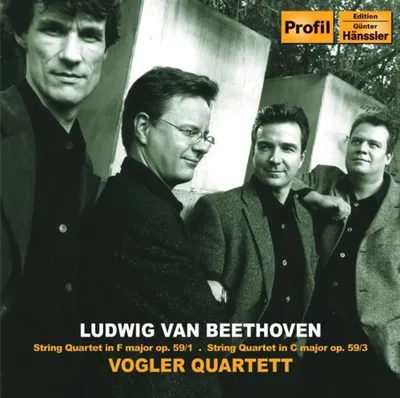 Produktbild von Vogler Quartett: Streichquartette op.59,1+3