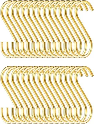 Image de Crochets en acier inoxydable, lot de 30