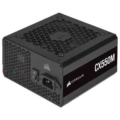 Produktbild von Corsair CX550M, 550 W, 100 - 240 V, 47 - 63 Hz, 120 W, 549,6 W, 120 W