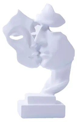 Image de Omgoods - Sculpture décorative moderne en résine, idéale pour la décoration intérieure