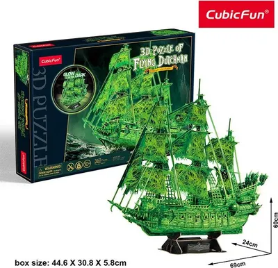 Obrázok produktu pre Puzzle 3D The Flying Dutchman - 360 dielov