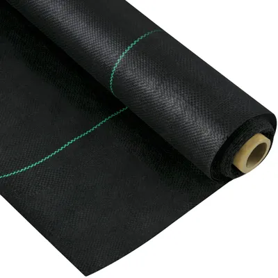 Immagine prodotto di VEVOR 0,9 x 15,2 m, vello da giardino, 5OZ, tessuto per il controllo delle erbe infestanti, alta permeabilità, ottimo per le aiuole, tessuto geotessile per sottofondo, copertura del terreno in polietilene