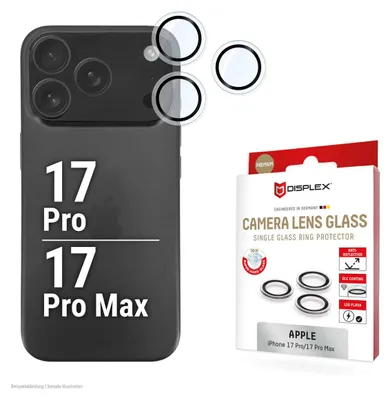 Zdjęcie produktu dla Displex 02175, Apple, iPhone 17 Pro/17 Pro Max, Odporny na kurz, Odporny na uderzenia, Odporny na zadrapania, 1 szt.