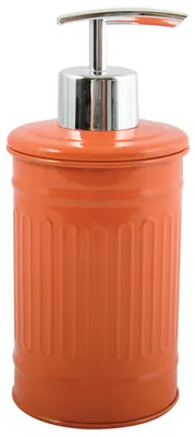 Produktbild von MSV Seifenpumpe/Spender - Industrial - Metall - orange - 17 cm