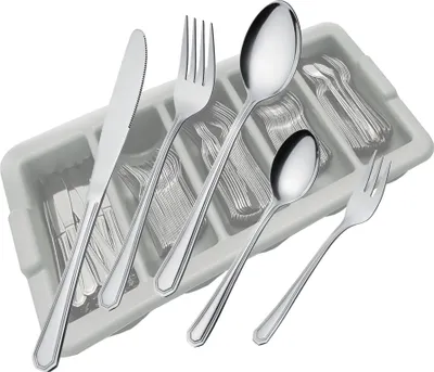 Produktbild von GRÄWE Besteckkasten 204-tlg., für 40 Personen, Serie Berlin