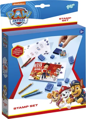 Produktbild von Totum PAW Patrol Stampset, Stempel-Set für Kinder, 3 Jahr(e), Mehrfarbig