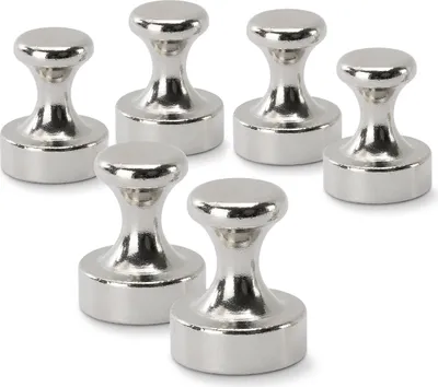 Produktbild von Neodym Magnetpins, 20 x 25 mm, 6 Stück