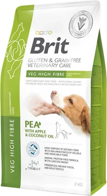 Image de Brit VD Dog GF Veg High Fibre 2kg