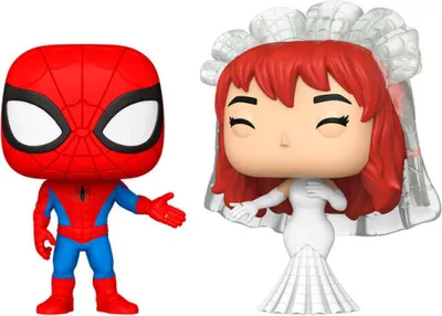 Produktbild von FUNKO POP! Vinyl Figur MARVEL Spider-man and MJ 2er Pack