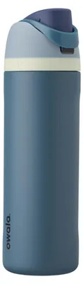 Image de Bouteille isotherme en acier inoxydable Owala FreeSip, 710 ml, couleur denim