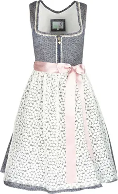 Produktbild von Dirndl Dara 2 60er Länge dunkelblau 46