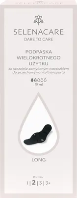 Imagen del producto de Selenacare, cápsula reutilizable, modelo largo, 15 ml