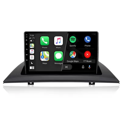 Produktbild von 2+64G Carplay 9”Android 15 Autoradio Für BMW X3 E83 2004-2012 GPS Navi WIFI BT SWC RDS DAB+