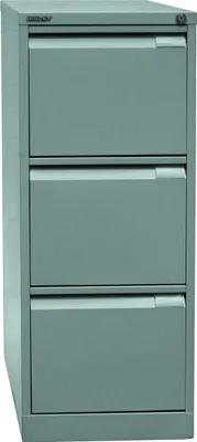 Produktbild von Bisley Hängeregistratur Schrank - 3 Schübe - Farbe: Silber