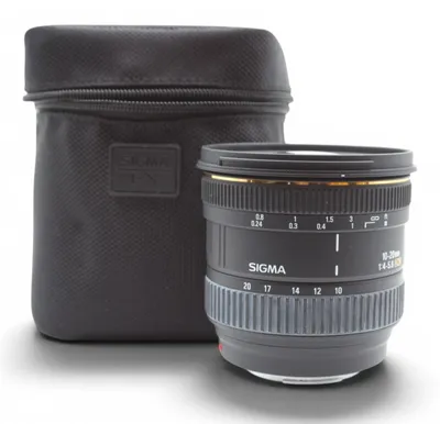Produktbild von Sigma 10-20mm F4-5.6 EX DC HSM Sony/Konica, F22, 0.24 m, 102.4 °, 83.5 mm, 77 mm, 81 mm