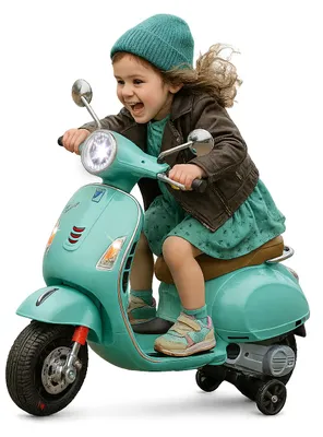 Image de JAMARA Ride-on Vespa GTS 125 vert menthe Li-Power 12.6