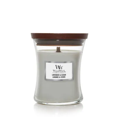 Zdjęcie produktu dla WoodWick Lavender & Cedar, Inne, Szary, Przezroczysty, CEDAR, Lawenda, 1 szt.