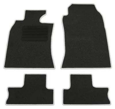 Fußmatten-Set für Mini R50 / R53, 09/2003-10/2006, 4-teilig, Schwarz