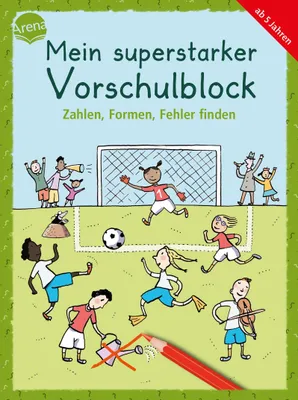 Produktbild von Mein superstarker Vorschulblock. Zahlen, Formen, Fehler finden
