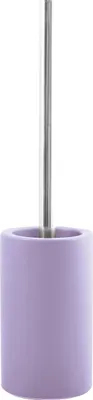 Zdjęcie produktu dla Szczotka do toalety Spirella z uchwytem, ceramiczna, z rurką, matowa, w kolorze lawendy
