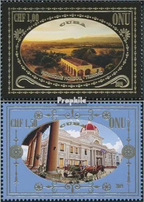 Produktbild von Briefmarken UNO - Genf 2019 Mi 1098-1099 (kompl.Ausg.) postfrisch UNESCO Welterbe Kuba