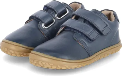 Zdjęcie produktu dla Lurchi Barefoot chłopięce buty na rzepy do chodzenia boso NOAH ciemnoniebieska gładka skóraRozmiar:28