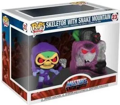 Produktbild von Masters of the Universe - Skeletor With Snake Mountain 23 - Funko Town Pop! - Vinyl Figur