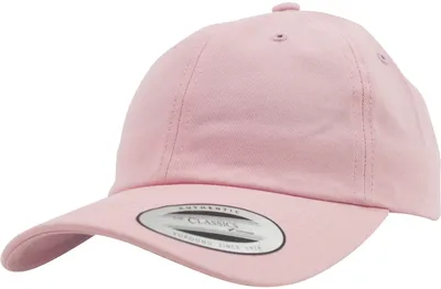Produktbild von FLEXFIT 6245CM | Low Profile Baumwolle Twill Cap / Kappe / Mütze - Farbe: Pink - Größe: One Size