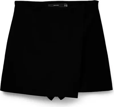 Produktbild von Vero Moda Melina Solid Kurzer Rock Mit Hoher Taille Schwarz M Damen Schwarz M