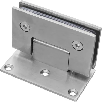 Produktbild von Edelstahl Glastür Scharnier 10mm Glas Türbeschlag Glastürbeschlag Dusche Bad Wand / Glas B