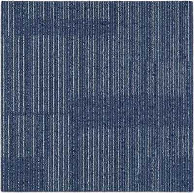 Produktbild von Teppichfliesen Linz Blau 05 50 x 50 cm