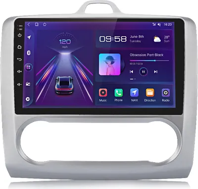 Immagine prodotto di Android13 4G SIM karta pro Ford Focus 2004-2011 6+128GB auto Carplay Autorádio GPS Navi WIFI DAB SWC 8core bluetooth